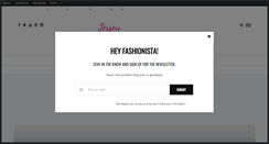 Desktop Screenshot of jerseyfashionista.com